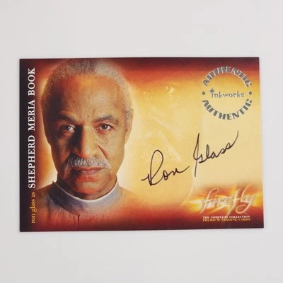 2006 Firefly: The Complete Collection Ron Glass Shepherd Meria Book Autograph - Image 1 of 4