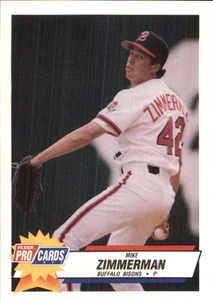 Mike Zimmerman 1993 Fleer ProCards #519 RC Buffalo Bisons *AutographDen* - Picture 1 of 2