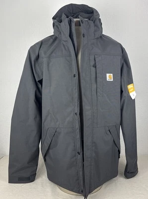 Carhartt Grey Storm Defender Loose Fit Heavyweight Jacket Mens Size Large Tall  - Image 1 of 4