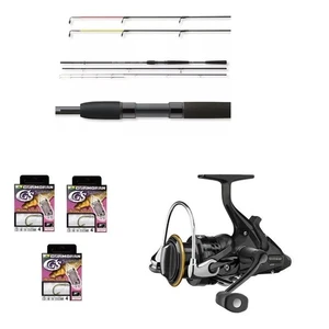 Feedercombo Kit de Pêche Dame Camaro Feeder Canne A 3,60m / Jusqu'À 90g + - Photo 1/1