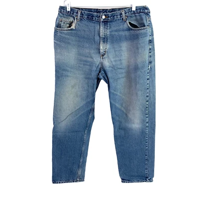 Vintage Member's Mark Jeans Old School Size Mens 42 x 32 Act 38 x 29 SA990 K - Image 1 of 4