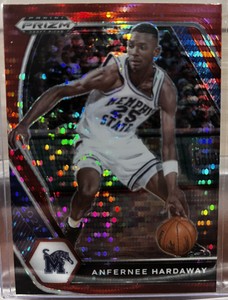 2021-22 Prizm Draft Picks Base Red Pulsar #88 Anfernee Hardaway - Memphis Tigers