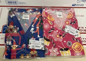 UA Womens Winter Scrub Top Size Large - Picture 1 of 6