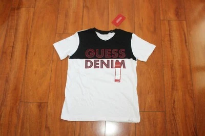 NWT BOYS GUESS SZ 7 SHIRT BLACK - Image 1 of 2