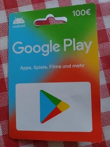 500 € Google Play Gutscheincode Karte Neu - DE - Bild 1 von 3