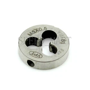 Juego de llaves de troquelado métricas máquina de hilo de paso fino M5*0,5 troqueles redondos - Imagen 1 de 1