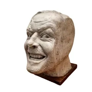 Sculpture of The Shining Bookend Library Here’s Johnny Sculpture Resin Deskto - Picture 1 of 8