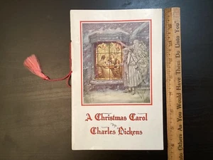 Vtg. A Christmas Carol by Charles Dickens PB Adv. Roberts Chevrolet St. Louis - Picture 1 of 13