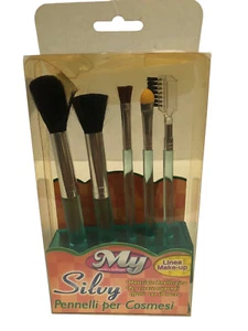 SET 5 PENNELLI PER TRUCCO COSMETICI MAKE UP - Imagen 1 de 2
