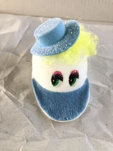 Stock Di 22 Bomboniere Nascita Cappellino Azzurro Decorazione Bambino - Foto 1 di 9