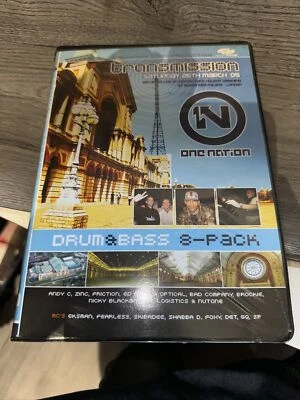 Slammin' Vinyl Transmission March 2005 Drum & Bass 8 Pack Tape COMPLETE - Image 1 of 4