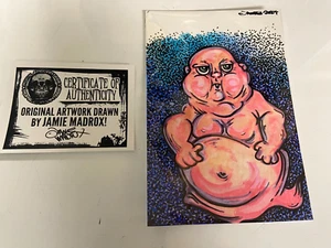 Twiztid Madrox Fat Kidz 2.0  Original Album Cover Art Autographed 7 x 10 1/2 - Picture 1 of 1