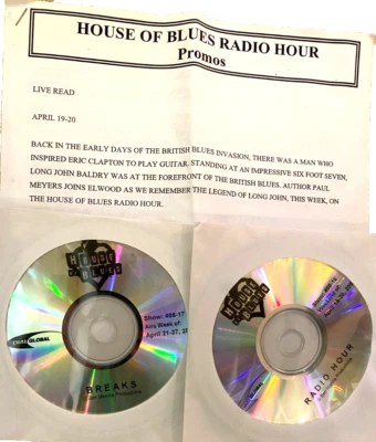 4/19/08 HOUSE OF BLUES SALUTES LONG JOHN BALDRY (5), JOHN MAYALL, ETTA JAMES - Image 1 of 3