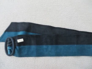 Gürtel “YvesSaintLaurent”, Wildleder, Blautöne Länge 80 x 12 cm (0344) - Bild 1 von 3