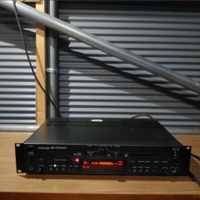 TASCAM MD-CD1 MK2 MD-CD1 MK II MD CD Deck Player w/Adapter Tested From Japan - Image 1 of 4