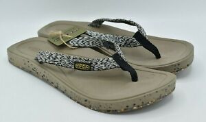 Keen Womens Size 9 Harvest Multicolor Black Flip Flops Sandals Shoes NO BOX