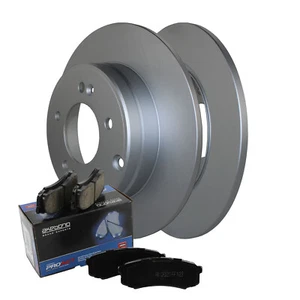 Rear Brake Kit 284mm Disc Rotors Akebono ProACT Ceramic Pad Set For Hyundai Kia - Picture 1 of 8