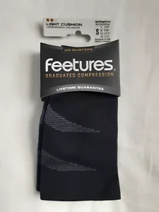 Feetures Graduated Compression Socks -- Size S -- Light Cushion -- Black - Picture 1 of 1