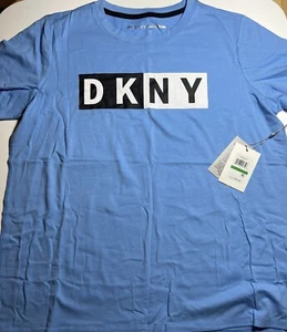 LARGE Women's DKNY SPORT Tees in Blue RETAILS $39.00 BNWTS - Picture 1 of 4