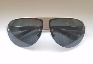 LUOMON 8600 C4 Men's Polarized Shield Sunglasses Al-Mg Aloy Silver Frame - Picture 1 of 3