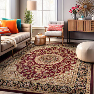 Rugshop Area Rugs Traditional Oriental Medallion 3x5 Carpets Living Room Rugs