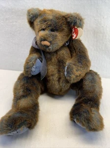 Ty Classics Buddy Broderick The Bear Beanbag Plush Stuffed Teddy Vintage 1999 - Picture 1 of 2