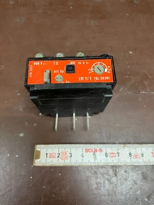 Relais thermisch Überstromrelais IR 1/1 TGL 29381 2,5-4,2A #AS-C05 - Image 1 of 4