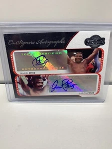 2008 Topps Aamuel Peter Aaron Pryor Co Signers Autograph Card CS-PP - Picture 1 of 9