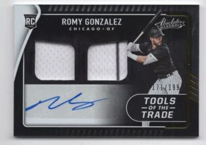 2022 PANINI ABSOLUTE TOOLS OF THE TRADE JERSEY AUTO ROMY GONZALEZ /199 - Picture 1 of 2