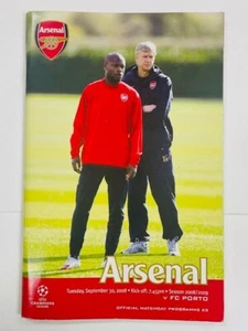 2008/09 ARSENAL V FC PORTO 30-09-2008 CHAMPIONS LEAGUE - Picture 1 of 1
