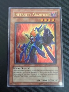 Yugioh Infernity Archfiend WC09-EN001 Ultra Rare Limited Edition DMG - Picture 1 of 2