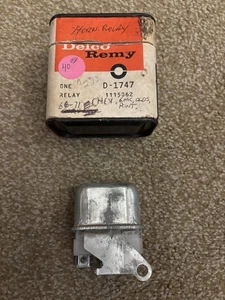 68-69 CORVETTE CHEVELLE CAMARO NOS IGNITION SWITCH WARNING RELAY 1115862 1115890 - Picture 1 of 8