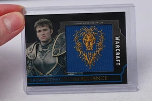 2016 Topps Warcraft Manufactured Patch Callan Lothar 13/50 - Bild 1 von 3