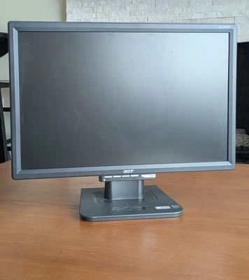 Acer AL1916WAb LCD Monitor 1440 x 900 Res Tested Great for Office or Gaming - Image 1 of 4