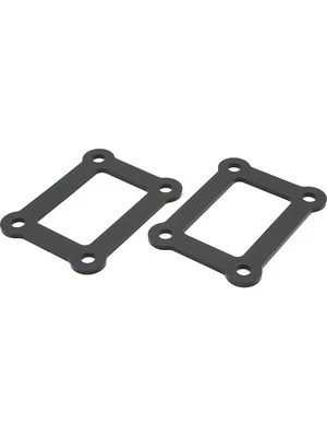 Trans-Dapt Motor Mount Shim 3/16 in Thick Steel Black Paint GM LS-Series (4207) - Image 1 of 4
