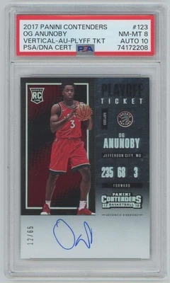2017-18 Panini Contenders Season Ticket Premium Edition /65 OG Anunoby Toronto - Image 1 of 2