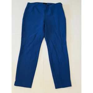 White House Black Market The Skinny Ankle Hose, schillerndes Blau, Größe 12 - Bild 1 von 6