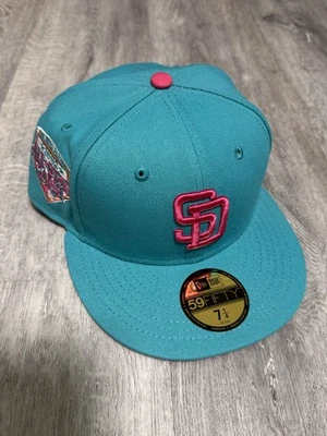 New Era San Diego Padres 1992 All-Star Game Patch Teal/Pink7 1/4 - Image 1 of 4