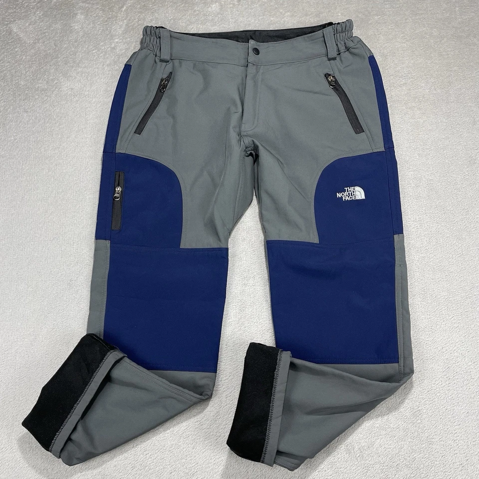 Pantalones The North Face Summit para mujer XL gris/azul forrados de lana 32x30 senderismo Foto 1 de 4