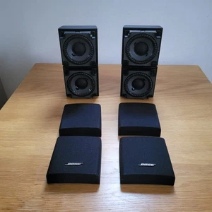 Bose Double Cube Satellite Speakers in Black - Great Bose Sound - Genuine - GWO - Picture 1 of 9