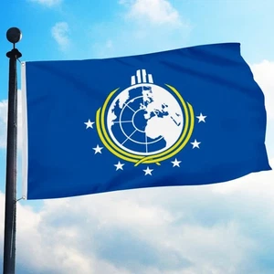 3-lagig doppelseitig - Super Erde Flagge Banner für Premium strapazierfähige robuste Garten - Bild 1 von 2