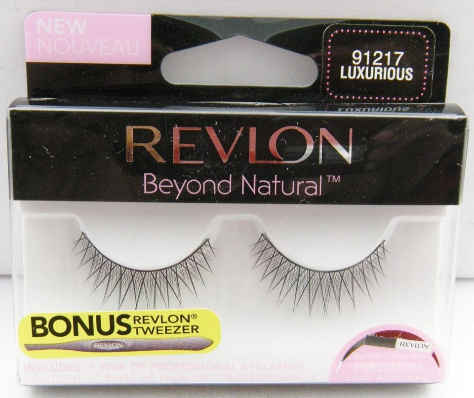 Revlon Beyond Natural Eyelashes w/ Tweezer - Luxurious - 91217 - Image 1 of 1