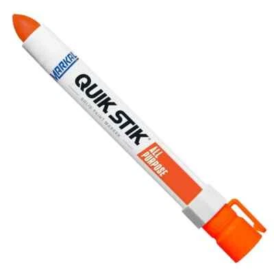 Marcador Markal 61071 NARANJA Quik Stik® - Secado rápido, MARCADOR DE PINTURA (2PK) Foto 1 de 4