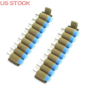 US 2pcs 9 Rounds 12 GA Shotgun Shell Holder Shotshell Mag Pouch Holder Tan - Picture 1 of 7