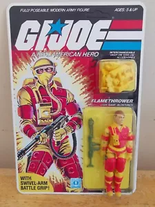 Gi Joe Action Force Flammenwerfer Blasfackel 1983 BITTE LESEN REPRODUKTION 1/18 - Bild 1 von 5