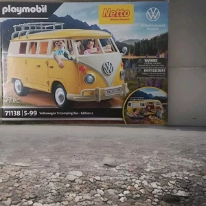 Playmobil 71138 Volkswagen VW T1 Camping Bus Bulli edizione netta 2 2023 NUOVO IMBALLO ORIGINALE - Foto 1 di 6