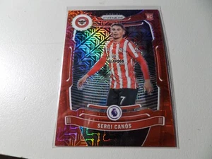 2021-22 Panini Prizm Premier League H2 RED Mojo Sergi Canos #143 Rookie RC #159 - Picture 1 of 2