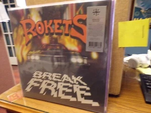 Rokets Break Free Orange Vinyl LP Metal/Hard Rock From Finland Brand New 1 - Foto 1 di 1