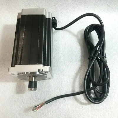 HT34-697, High Torque Stepper Motor, NEMA 34, 1.8 Deg Step Angle, UL, HoldT 13Nm - Image 1 of 4