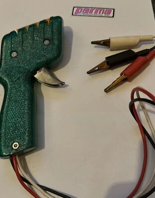 Controlador Coche Ranura Parma Verde Vintage Escala 1/32 1/24 2.5 Pies Largo (No Probado) Foto 1 de 4